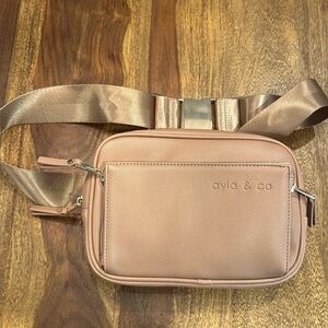 Vegan leather belt bag